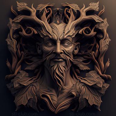 3D model st forest spirit (STL)